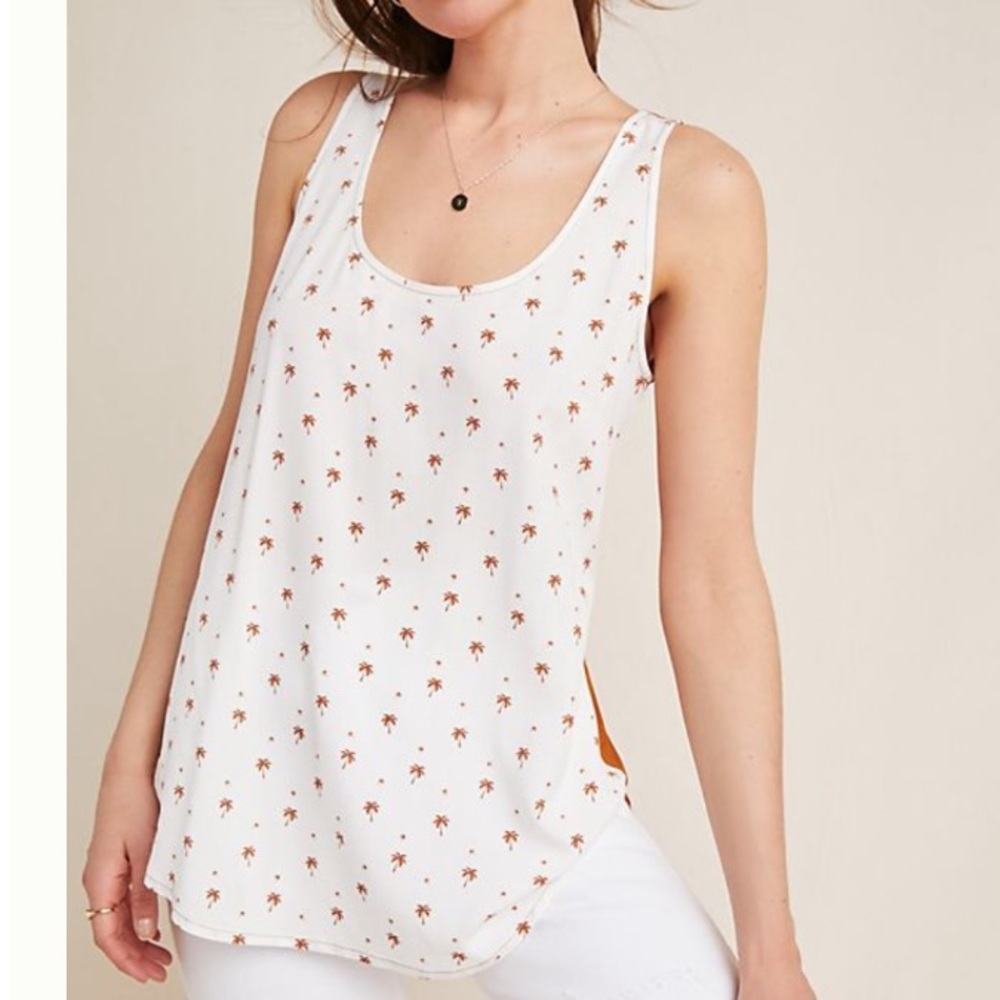 Anthropologie🌼Mixed Media Tank🌼